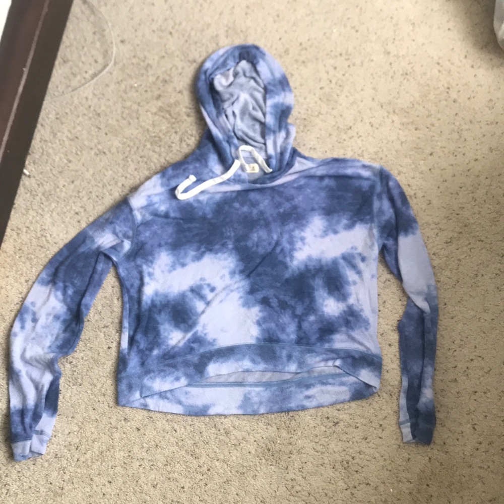 Hollister cropped hoodie